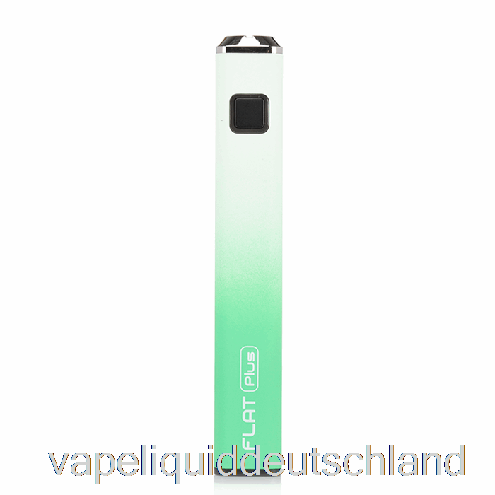Yocan Flat Plus 900-mAh-Akku, Grün-weiße Vape-Flüssigkeit